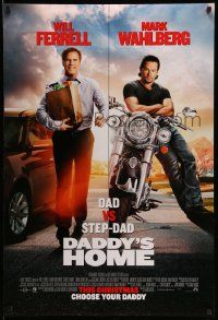 3r407 DADDY'S HOME advance DS 1sh '15 Will Farrel, Mark Wahlberg, choose your daddy!