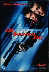 3r475 DIE ANOTHER DAY teaser DS 1sh '02 Pierce Brosnan as James Bond & Halle Berry as Jinx!
