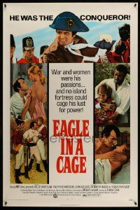 3r517 EAGLE IN A CAGE 1sh '72 Kenneth Haigh as Napoleon, John Gielgud, Billie Whitelaw!