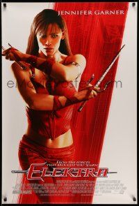 3r525 ELEKTRA style B 1sh '05 super sexy Marvel comic book hero Jennifer Garner!