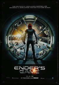 3r541 ENDER'S GAME teaser DS 1sh '13 sci-fi, Harrison Ford, Ben Kingsley, the future must be won!