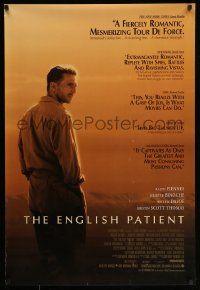 3r549 ENGLISH PATIENT reviews 1sh '97 image of Ralph Fiennes, many reviews, Best Picture Winner!