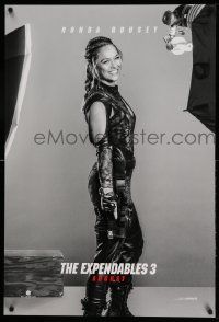 3r579 EXPENDABLES 3 teaser DS 1sh '14 cool full-length image of sexy Ronda Rousey!