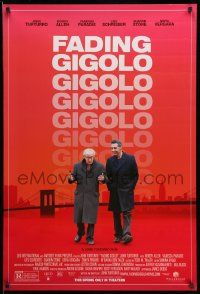 3r588 FADING GIGOLO advance 1sh '13 John Turturro stars and directs, Woody Allen, Schreiber!