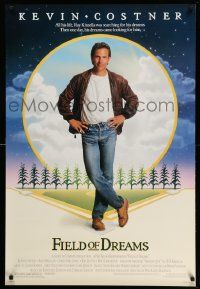 3r615 FIELD OF DREAMS 1sh '89 Kevin Costner baseball classic, if you build it, they will come!