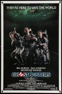 3r700 GHOSTBUSTERS 1sh '84 Bill Murray, Aykroyd & Harold Ramis are here to save the world!