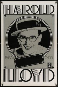 3r785 HAROLD LLOYD 1sh R70s smiling portrait without his trademark glasses!