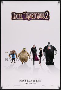 3r849 HOTEL TRANSYLVANIA 2 teaser DS 1sh '15 Genndy Tartakovsky's 3-D CGI animation sequel!