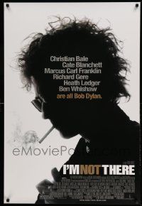 3r893 I'M NOT THERE DS 1sh '07 Cate Blanchett, Christian Bale, Heath Ledger are all Bob Dylan!