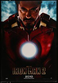 3r946 IRON MAN 2 teaser DS 1sh '10 Marvel, directed by Jon Favreau, Robert Downey Jr!