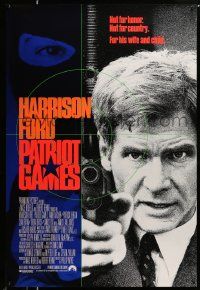 3s336 PATRIOT GAMES int'l 1sh '92 Harrison Ford is Jack Ryan, from Tom Clancy novel!
