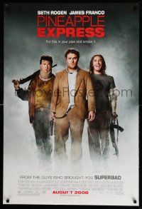3s360 PINEAPPLE EXPRESS advance DS 1sh '08 great image of Seth Rogen, James Franco & Danny McBride!
