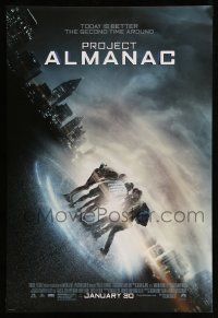 3s417 PROJECT ALMANAC advance DS 1sh '14 Jonny Weston, Sofia Black-D'Elia, Sam Lerner, sci-fi!