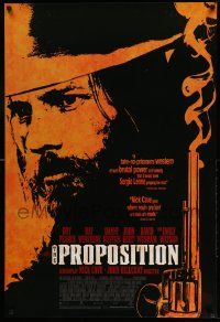 3s420 PROPOSITION 1sh '05 art of Guy Pearce & smoking gun, screenplay by Nick Cave!