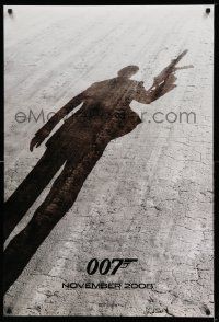 3s436 QUANTUM OF SOLACE teaser DS 1sh '08 Daniel Craig as James Bond, cool shadow image!
