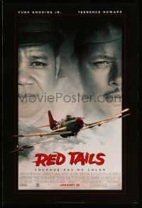3s459 RED TAILS style C advance DS 1sh '12 Cuba Gooding Jr & Terence Howard as WWII fighter pilots!