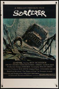 3s645 SORCERER style B 1sh '77 by director William Friedkin, Georges Arnaud's Wages of Fear!