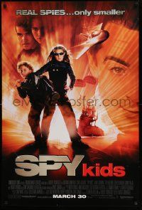 3s685 SPY KIDS advance 1sh '01 Antonio Banderas, Alan Cumming, directed by Robert Rodriguez!