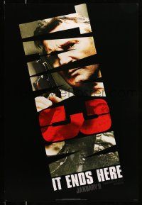 3s757 TAKEN 3 style A teaser DS 1sh '15 Liam Neeson, Maggie Grace, it ends here!