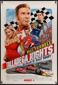 3s761 TALLADEGA NIGHTS THE BALLAD OF RICKY BOBBY advance DS 1sh '06 NASCAR driver Will Ferrell!