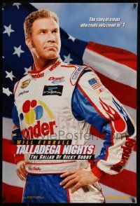 3s762 TALLADEGA NIGHTS THE BALLAD OF RICKY BOBBY teaser DS 1sh '06 NASCAR driver Will Ferrell!