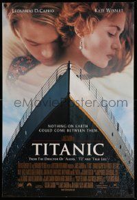 3s804 TITANIC style A int'l DS 1sh '97 Leonardo DiCaprio, Kate Winslet, directed by James Cameron!
