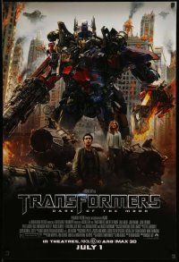 3s836 TRANSFORMERS: DARK OF THE MOON July 1 advance DS 1sh '11 directed by Michael Bay!