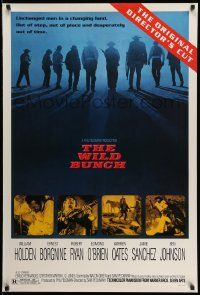 3s947 WILD BUNCH 1sh R95 Sam Peckinpah cowboy classic, Holden, the original director's cut!