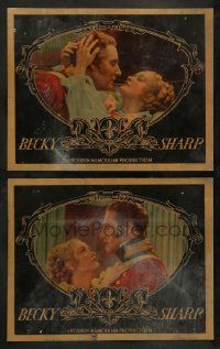 3t870 BECKY SHARP 2 LCs '35 Rouben Mamoulian, Alan Mowbray and gorgeous Miriam Hopkins!