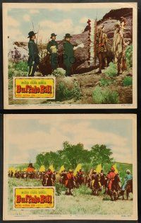 3t880 BUFFALO BILL 2 LCs R56 Wellman, both with images of Anthony Quinn as Native American!
