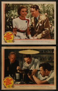 3t892 DR. KILDARE GOES HOME 2 LCs '40 doctor Lew Ayres, pretty nurse Laraine Day!