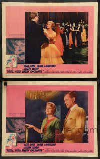 3t918 HUSH...HUSH, SWEET CHARLOTTE 2 LCs '65 Bette Davis, Olivia de Havilland, Joseph Cotten!