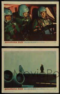 3t049 BOMBERS B-52 8 LCs '57 Natalie Wood, Karl Malden, No Sleep Till Dawn!