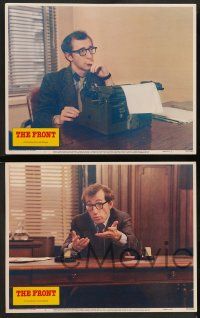 3t095 FRONT 8 LCs '76 Woody Allen, Martin Ritt, 1950s Communist Scare blacklist in 1953 U.S.!