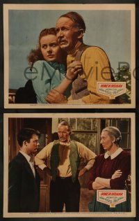 3t796 HOME IN INDIANA 3 LCs '44 Jeanne Crain, Lon McCallister, Walter Brennan, harness horse racing