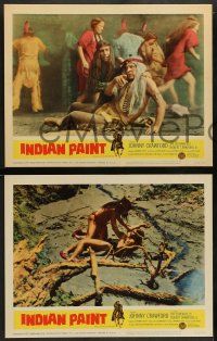 3t523 INDIAN PAINT 7 LCs '65 Jay Silverheels, Native American Johnny Crawford as Nishko!