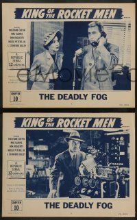 3t809 KING OF THE ROCKET MEN 3 chapter 10 LCs R56 Tristram Coffin & Mae Clarke, The Deadly Fog!