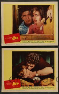 3t192 LISA 8 LCs '62 Stephen Boyd, Dolores Hart, The Inspector!