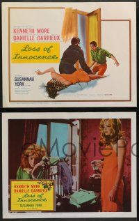 3t207 LOSS OF INNOCENCE 8 LCs '61 Susannah York, Kenneth More, a summer of cruel awakening!