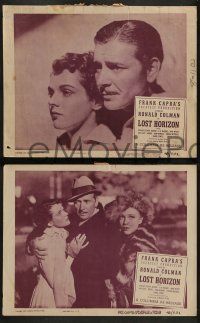 3t571 LOST HORIZON 6 LCs R48 Frank Capra's greatest production, Ronald Colman, Jane Wyatt!