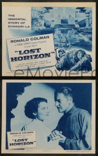 3t691 LOST HORIZON 4 LCs R56 Frank Capra's greatest production starring Ronald Colman!