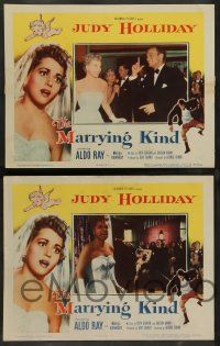 3t247 MARRYING KIND 8 LCs '52 pretty bride Judy Holliday, Aldo Ray, directed by George Cukor!