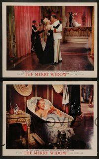 3t616 MERRY WIDOW 5 photolobbies '52 great images of sexy Lana Turner & Fernando Lamas!