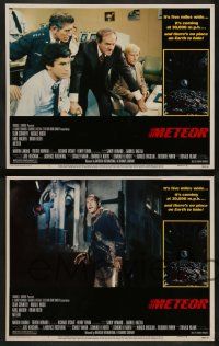 3t617 METEOR 5 LCs '79 great images of Sean Connery, Brian Keith, Karl Malden, doomsday!