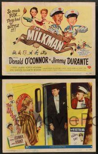 3t268 MILKMAN 8 LCs '50 wacky images of Donald O'Connor, Jimmy Durante, sexy Piper Laurie!