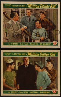 3t700 MILLION DOLLAR KID 4 LCs '43 East Side Kids, Leo Gorcey & Huntz Hall, Gabe Dell!
