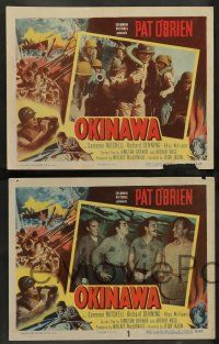 3t309 OKINAWA 8 LCs '52 Pat O'Brien & Cameron Mitchell in World War II Japan!
