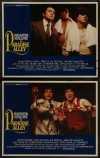 3t719 PARADISE ALLEY 4 LCs '78 Anne Archer, Armand Assante, Sylvester Stallone directs & stars!