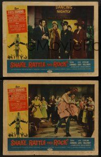 3t836 SHAKE, RATTLE & ROCK 3 LCs '56 dancing teens, Rock 'n' Roll vs the Squares!
