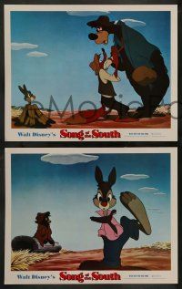 3t846 SONG OF THE SOUTH 3 LCs R72 Walt Disney, Uncle Remus, Br'er Rabbit & Br'er Bear!